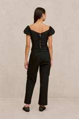 HELENE TOP - BLACK