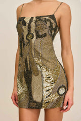BEBE DRESS - PORTRAIT MULTI