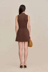 LILLIE KNIT DRESS - JAVA
