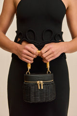 GWYNETH NANO CROSSBODY BAG - BLACK