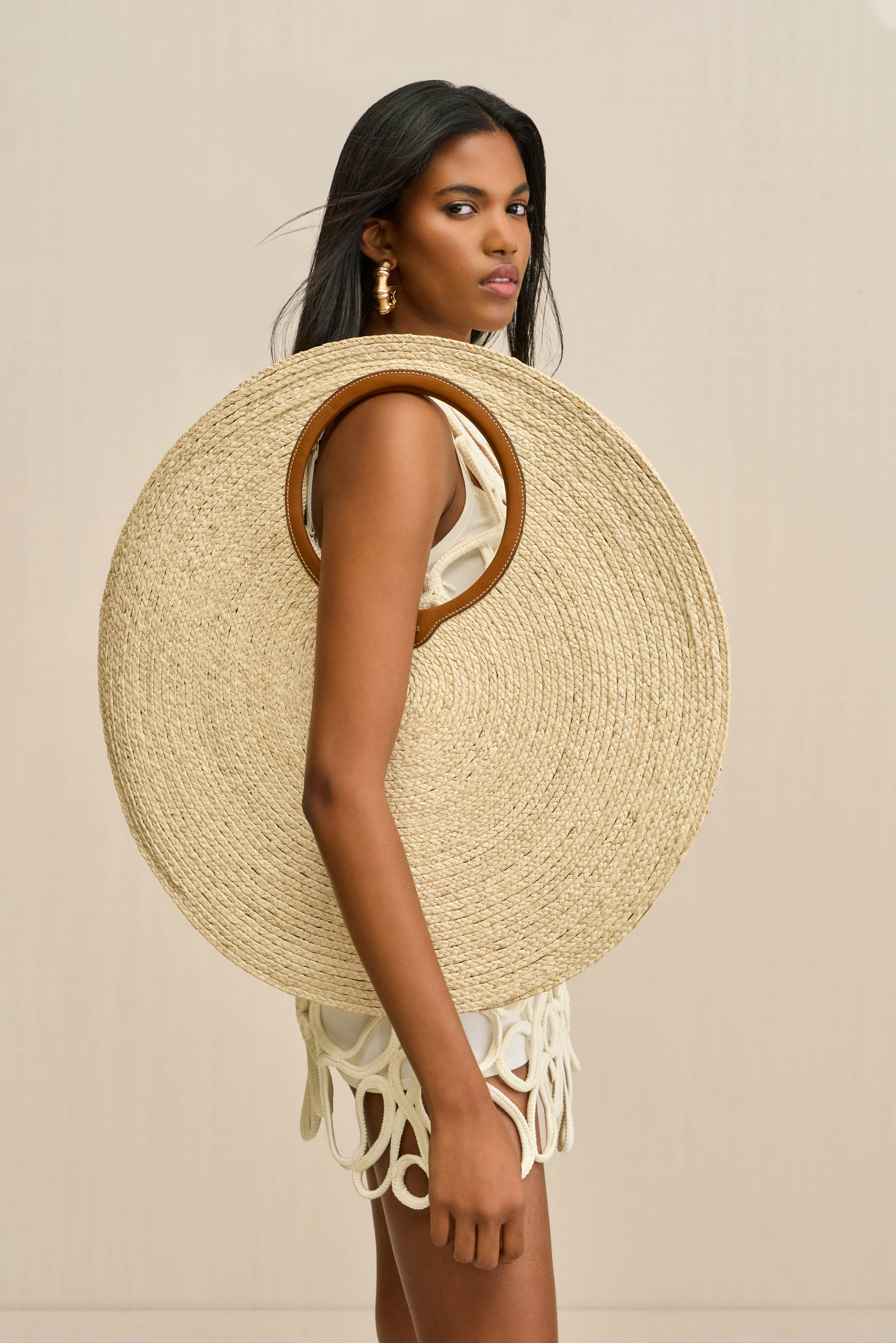 AMUN SHOULDER BAG - NATURAL