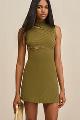 DIMETRIA KNIT DRESS - SERPENT