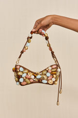 MERCIER MINI SHOULDER BAG - SADDLE BAUBLE MULTI