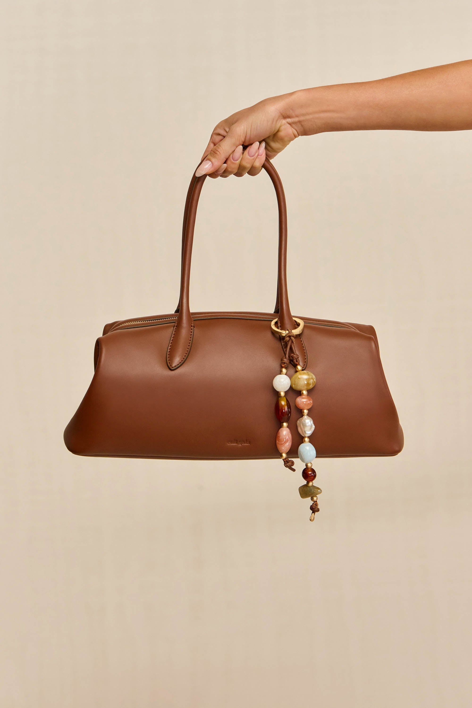 RAIA SATCHEL - SADDLE