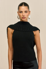 CHEN TOP - BLACK
