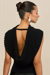 CHEN TOP - BLACK