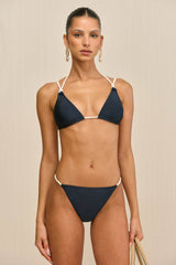 CHRISSY BIKINI TOP - DEEP LAKE