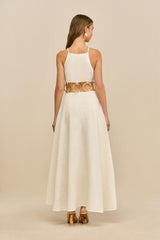 RORY DRESS - OFF WHITE
