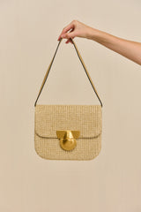 TAZIA SHOULDER BAG - NATURAL