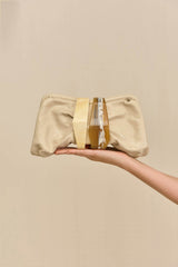 JULITA CONVERTIBLE CLUTCH - ALABASTER