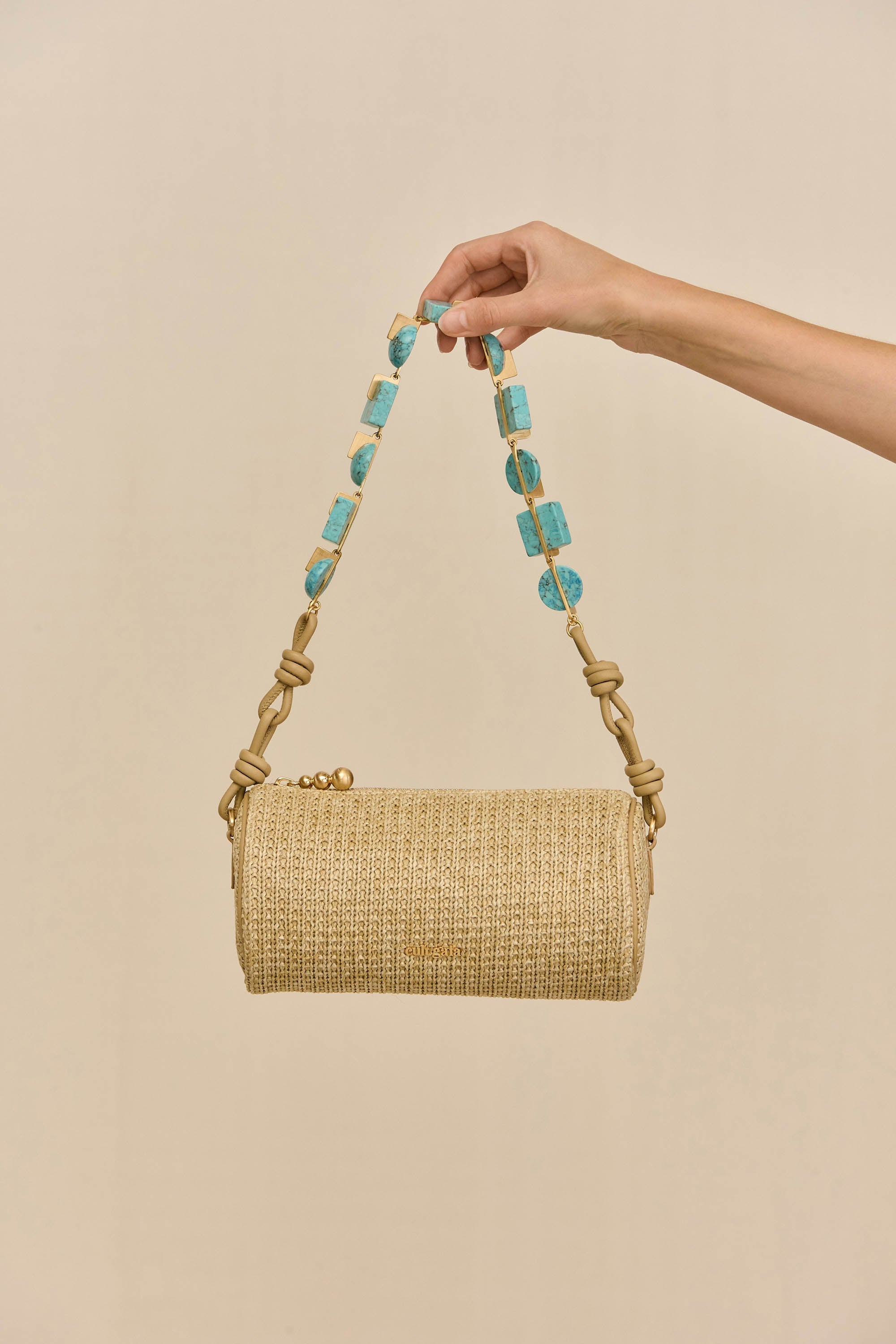ZOZINA SHOULDER BAG - IBIZA TURQUOISE MULTI