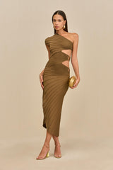 LURENZ KNIT DRESS - AFFOGATO
