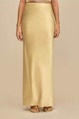 CHANTEL SKIRT - LIGHT GOLD