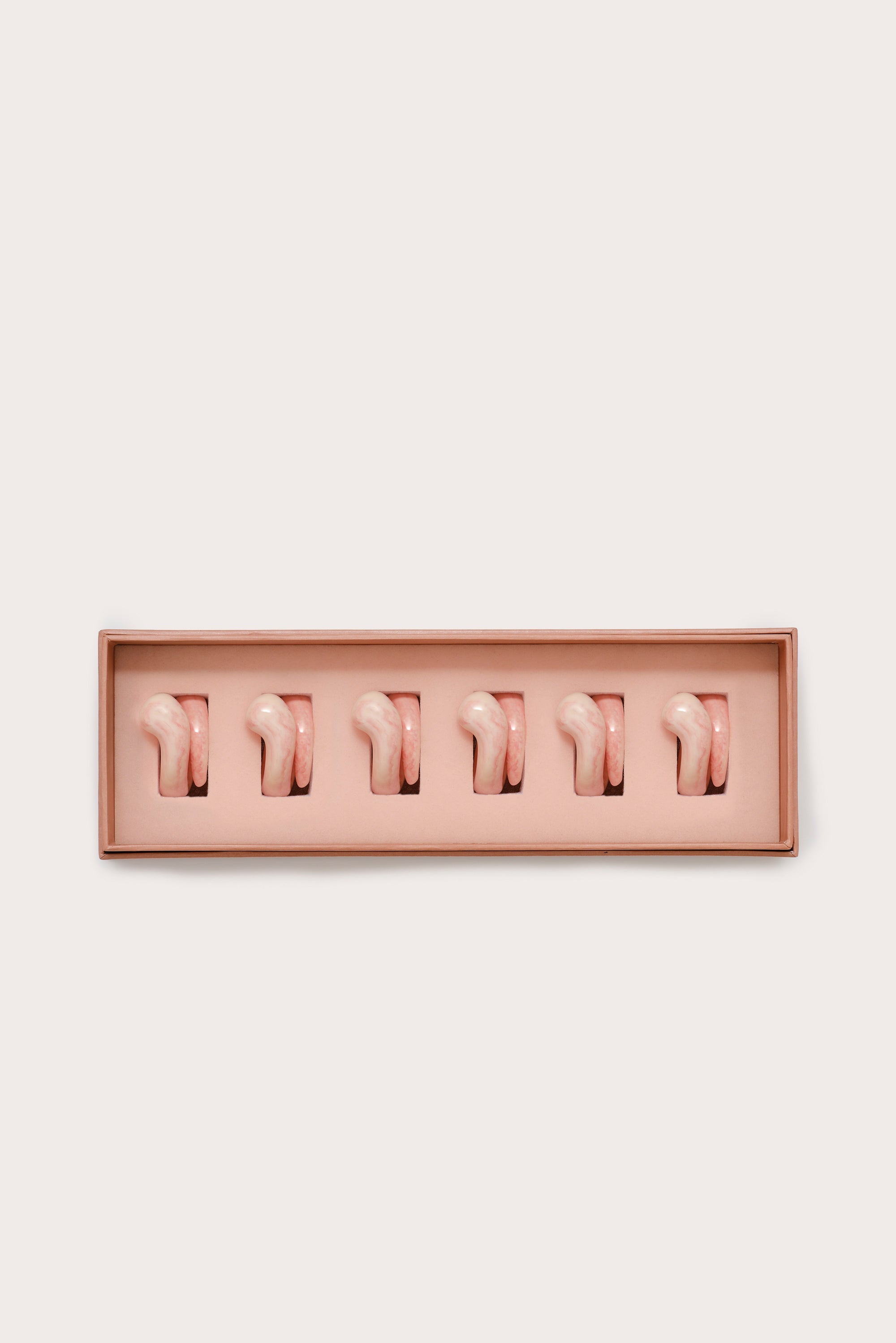 KARINA NAPKIN RINGS - ROSE WATER