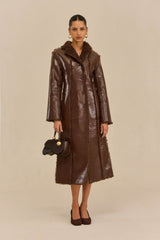TILI REVERSIBLE COAT - JAVA
