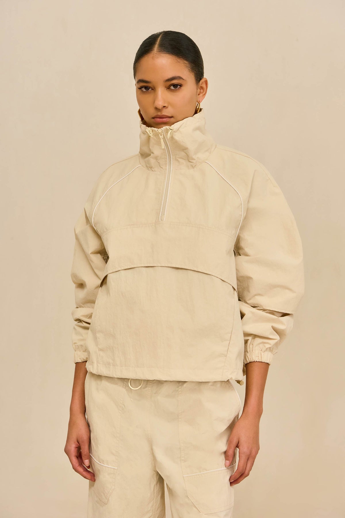 SIRA ANORAK - LIGHT BEIGE