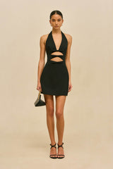 ALESHIA DRESS - BLACK