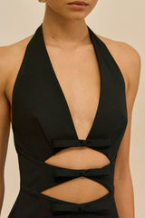 ALESHIA DRESS - BLACK