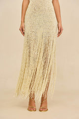 WARRIN GOWN - OFF WHITE