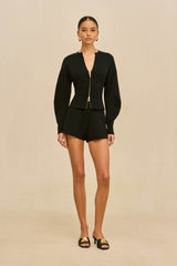 ACE KNIT SHORT - BLACK