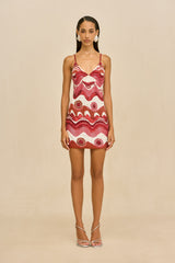 SASHA DRESS - WAVE MULTI