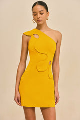 LABELLA KNIT DRESS - MARIGOLD