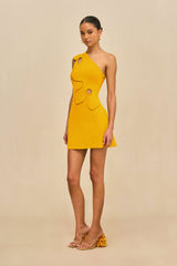 LABELLA KNIT DRESS - MARIGOLD