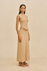 INFINITY SKIRT - SESAME