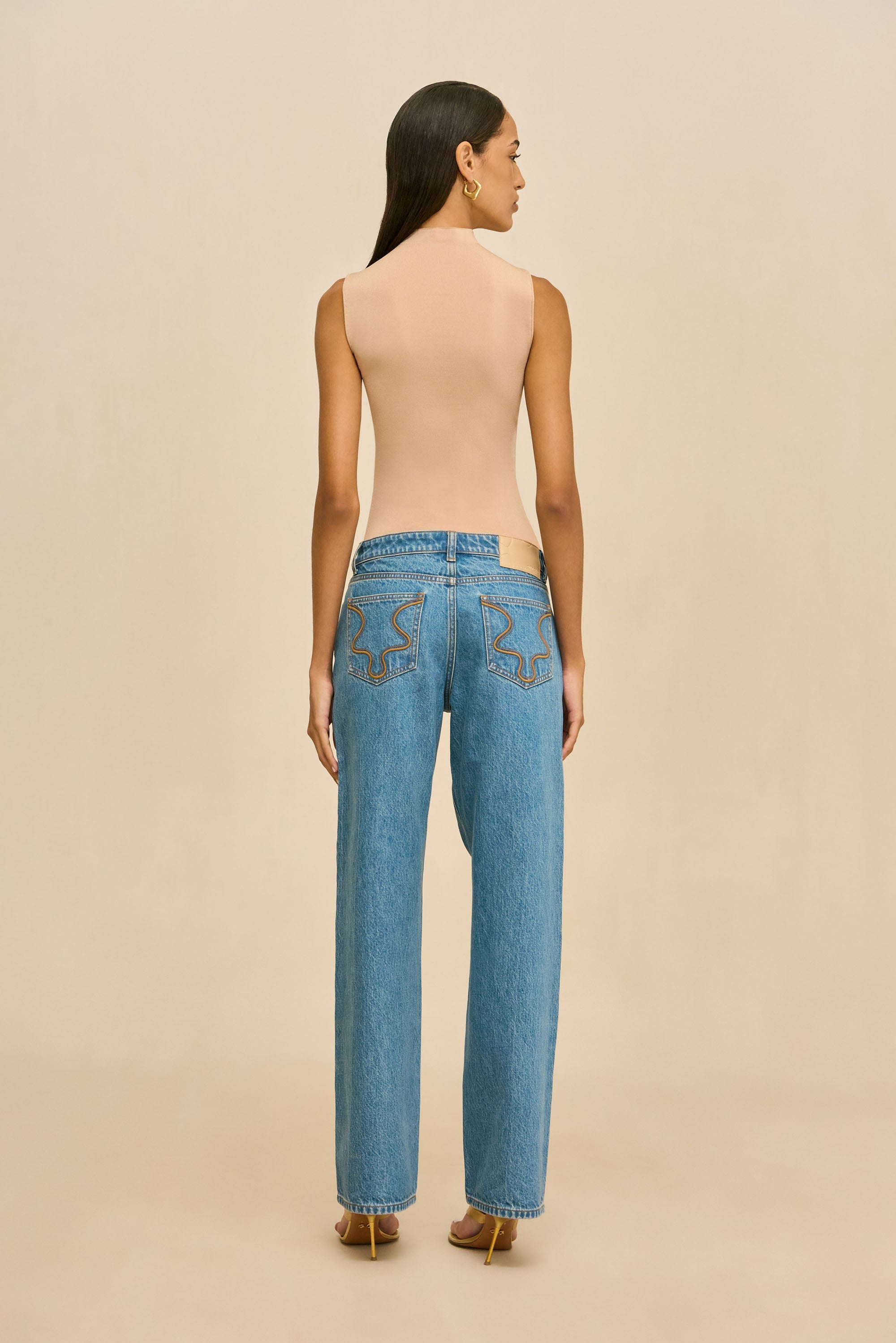 KATHERINE KNIT TOP - SESAME