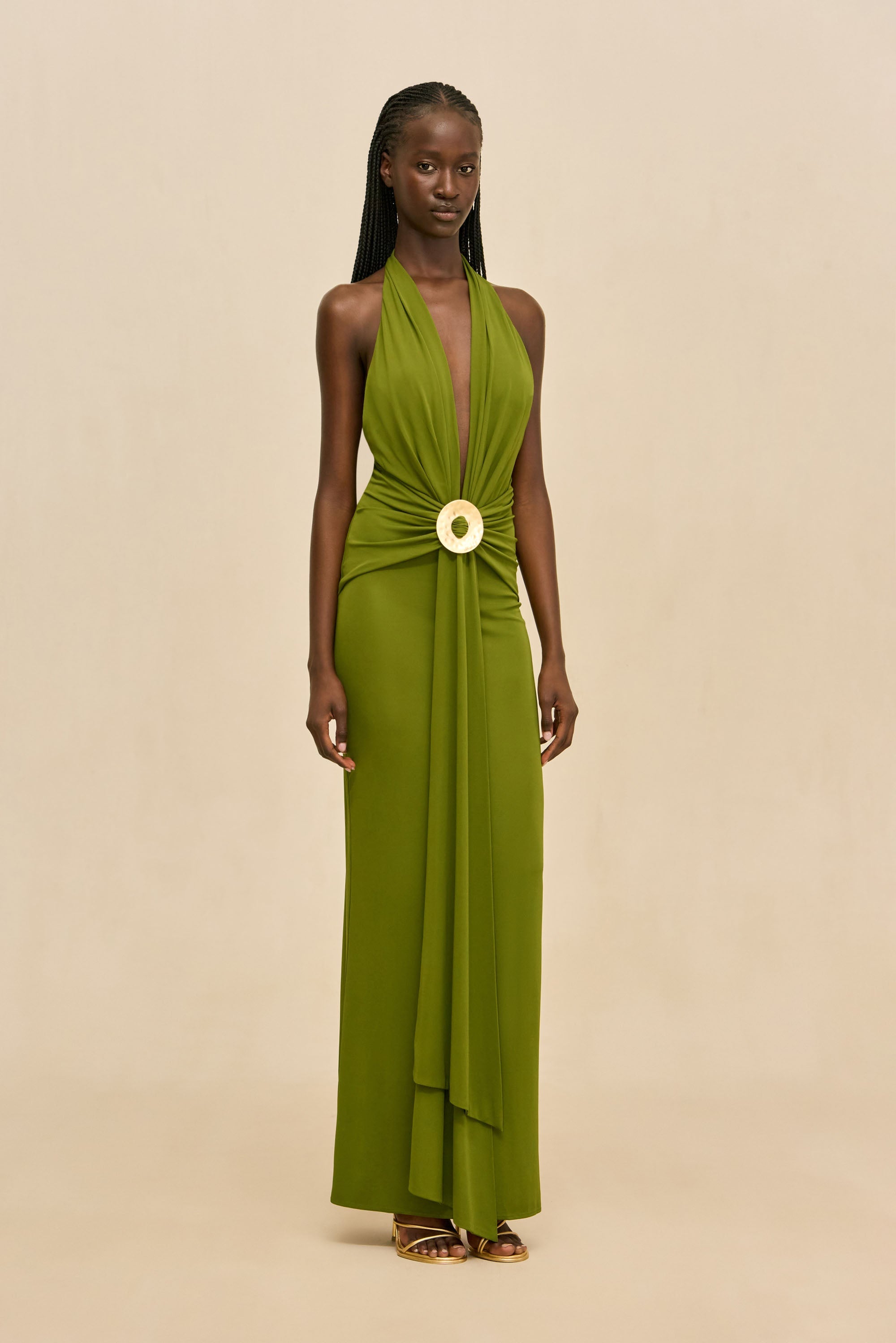 CHII GOWN - DEEP PASTURE