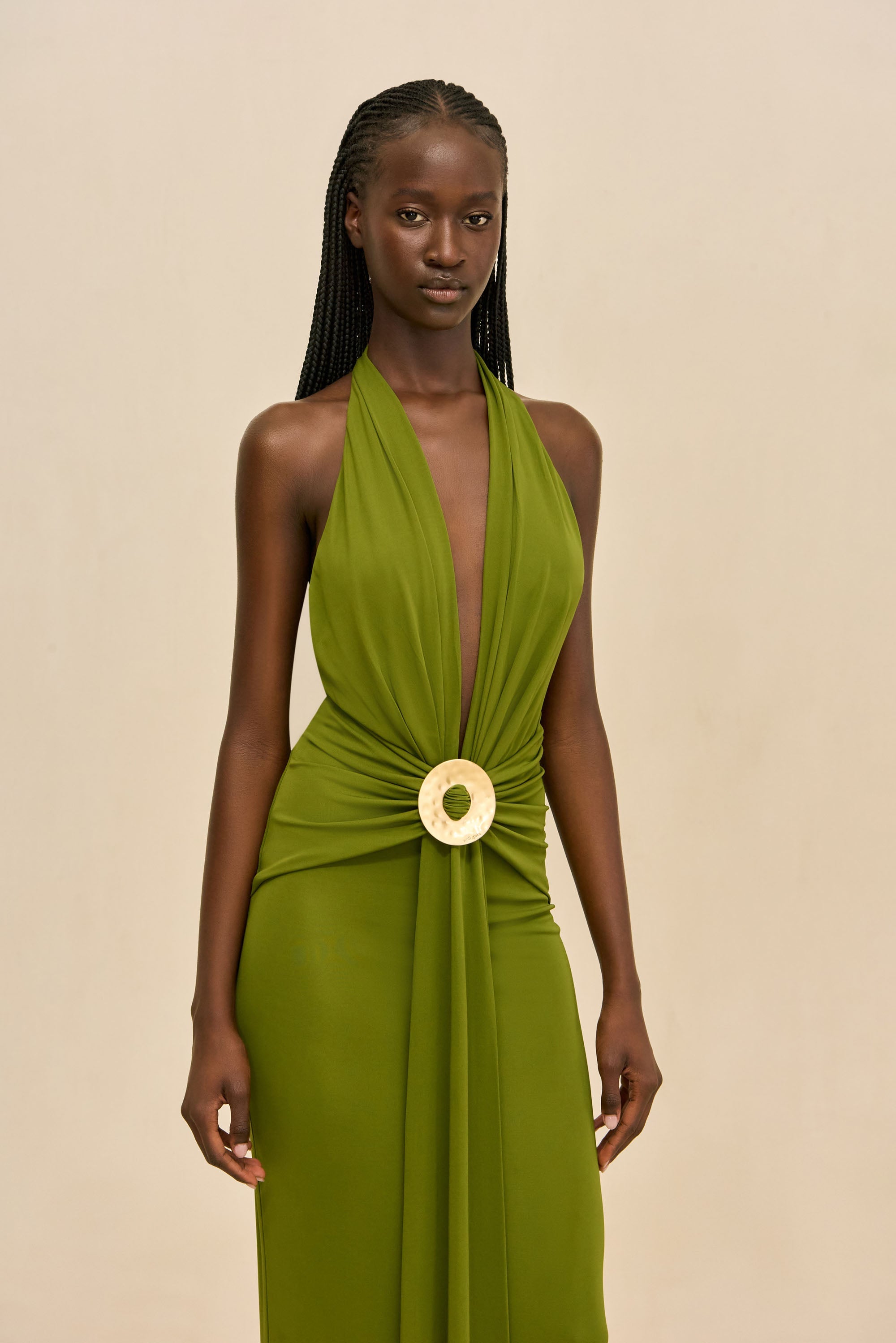 CHII GOWN - DEEP PASTURE