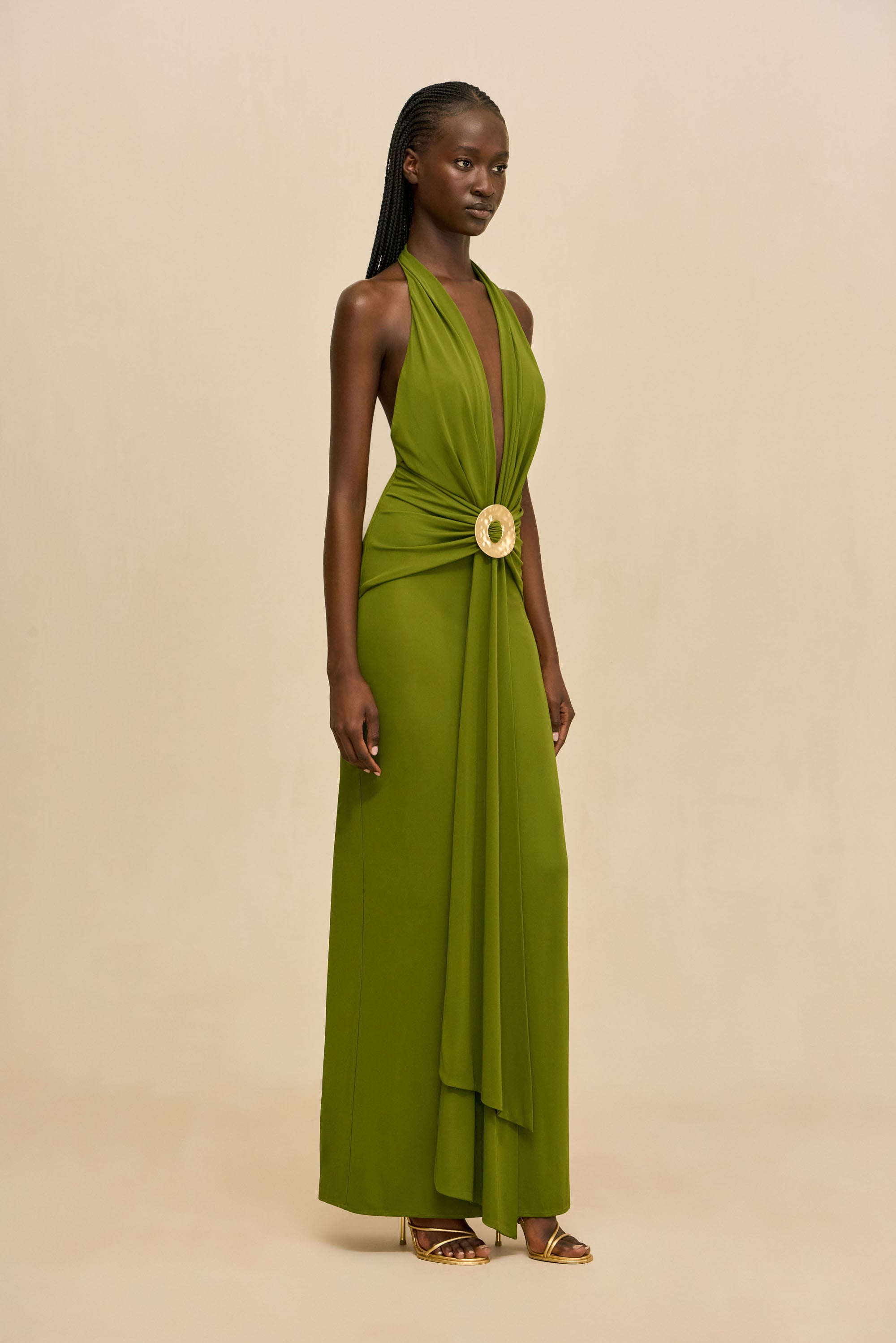 CHII GOWN - DEEP PASTURE
