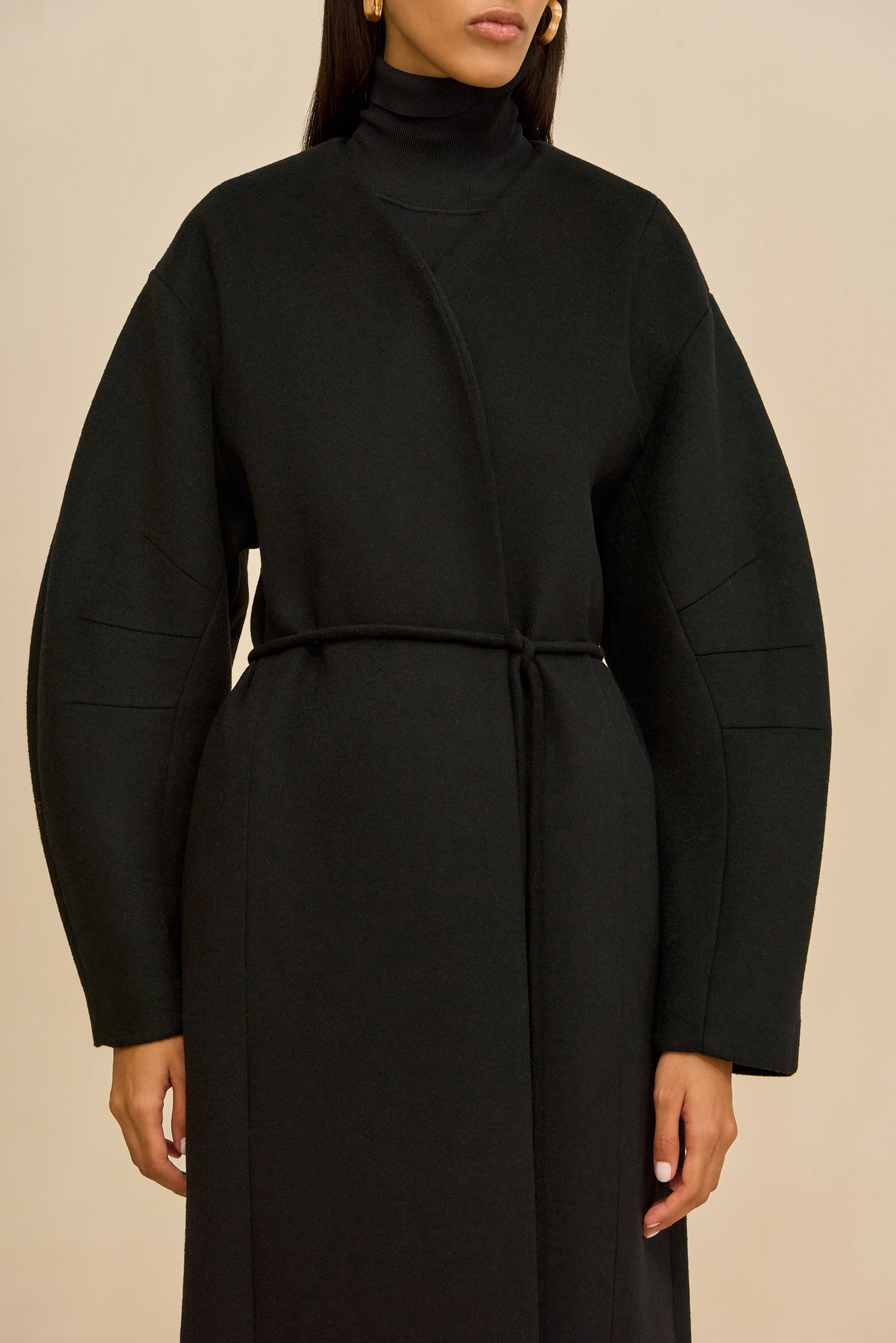 BRUNELLA COAT - BLACK