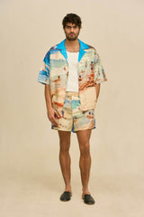 MORFEO SWIM SHORT - RIO BEACH PRINT