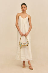 MAGDA DRESS - OFF WHITE