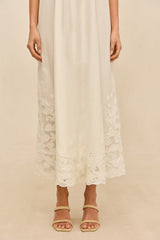 MAGDA DRESS - OFF WHITE