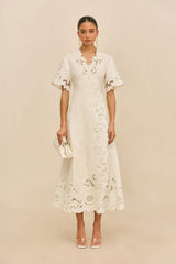JAIRAYA DRESS - OFF WHITE
