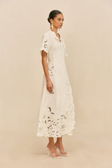 JAIRAYA DRESS - OFF WHITE