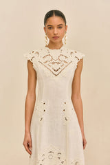 THALASSA DRESS - OFF WHITE