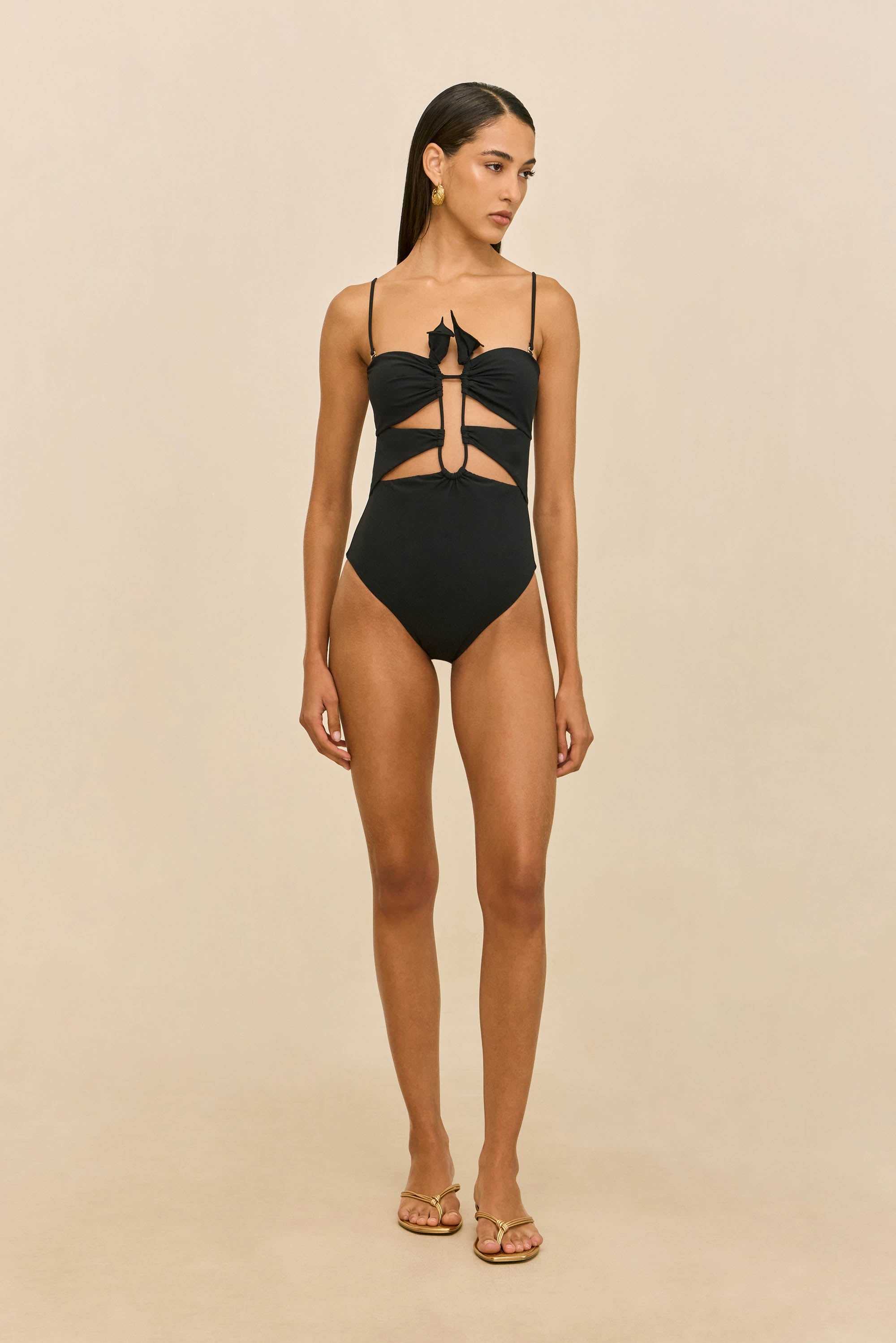 CELESTINE ONE PIECE - BLACK