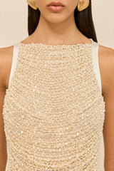 MADISON DRESS - OFF WHITE