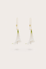 CALLA EARRING - WHITE