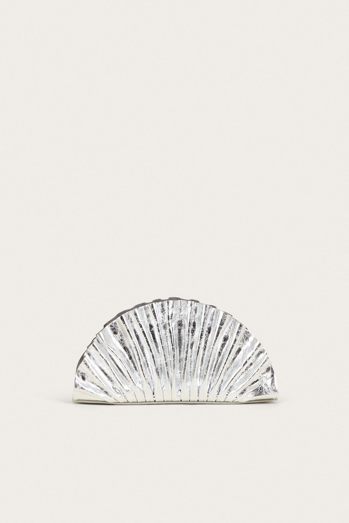 NALA MINI CLUTCH - SILVER
