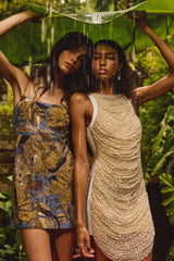 BEBE DRESS - WILD DAHLIA