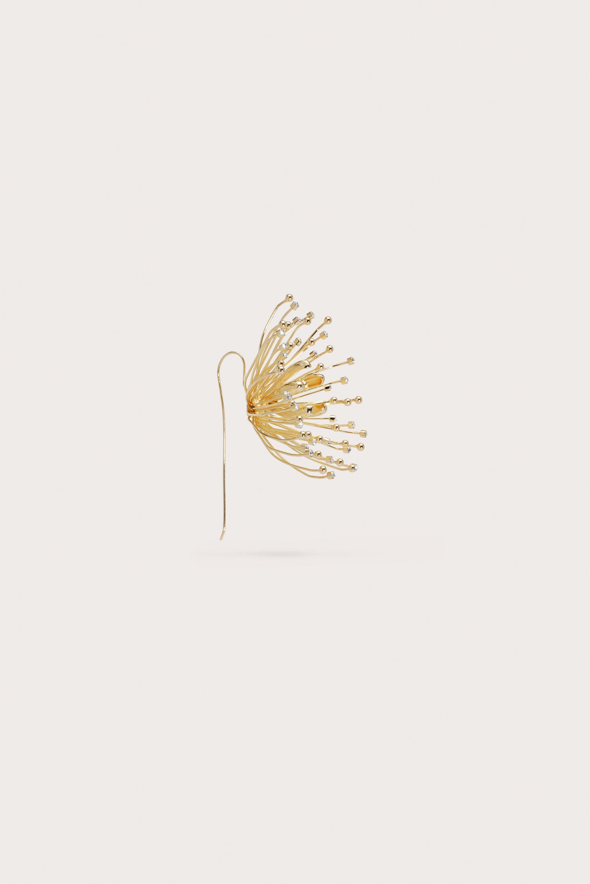 DAMITA EARRING - CLEAR RHINESTONE