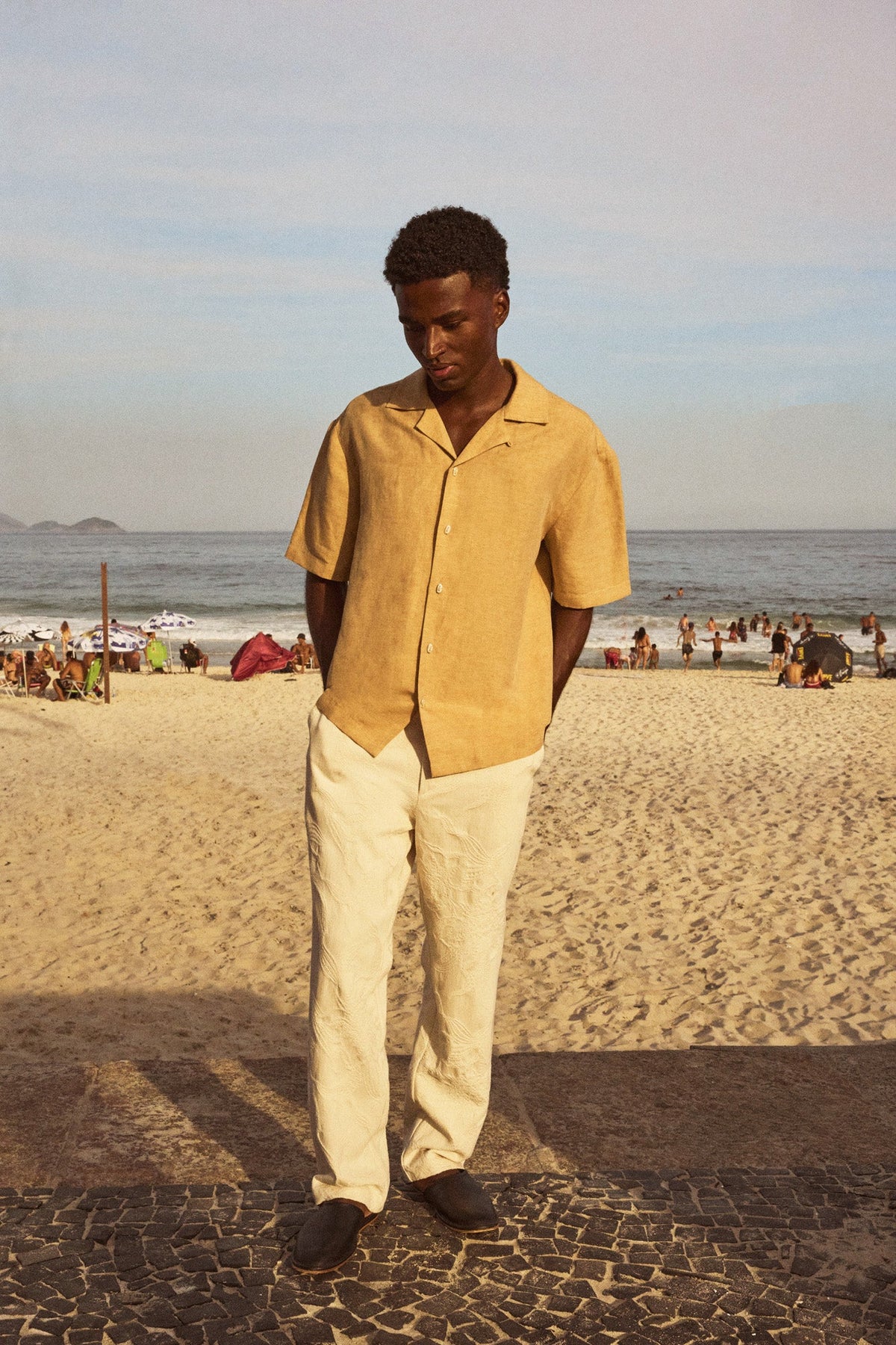 GRIFFIN SHIRT - ALMOND