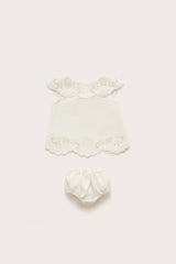 BABY FRIDLI DRESS - OFF WHITE