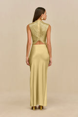 CHANTEL SKIRT - LIGHT GOLD