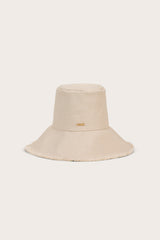 JULIANA HAT - BLEACHED NATURAL