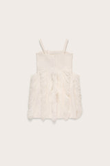 KIDS FREYA DRESS - OFF WHITE